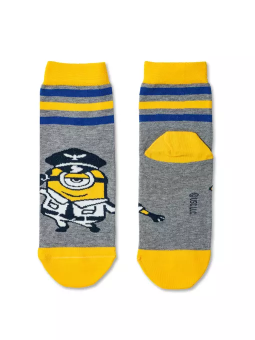 Носки женские minions (средней длины) 311 серый меланж, 20С1124, 38-39 (25), БРЕСТСКИЕ,  - 2