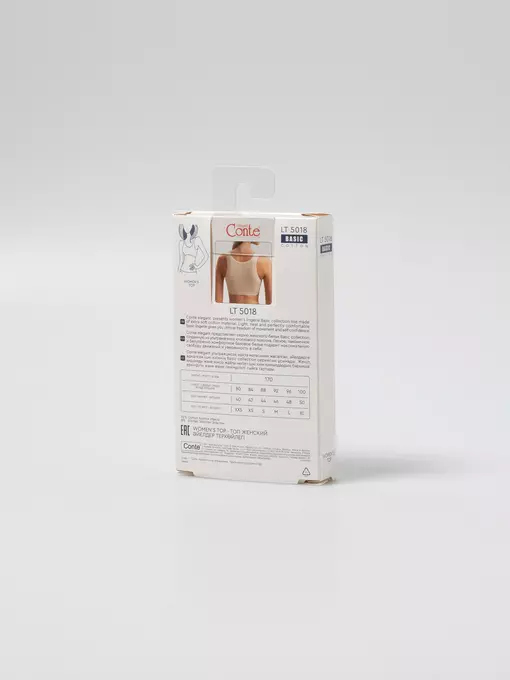 Топ женский basic collection lt 5018 white, 23С-2967ТСП, 170-84/XS, CONTE ELEGANT,  - 6