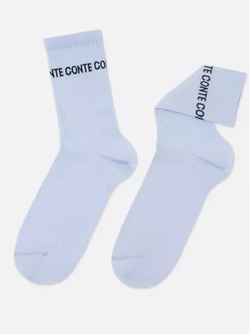 ​удлиненные женские носки active 619 бледно-фиолетовый, 20С-20СП, 36-38 (23-25), CONTE ELEGANT,  - 5