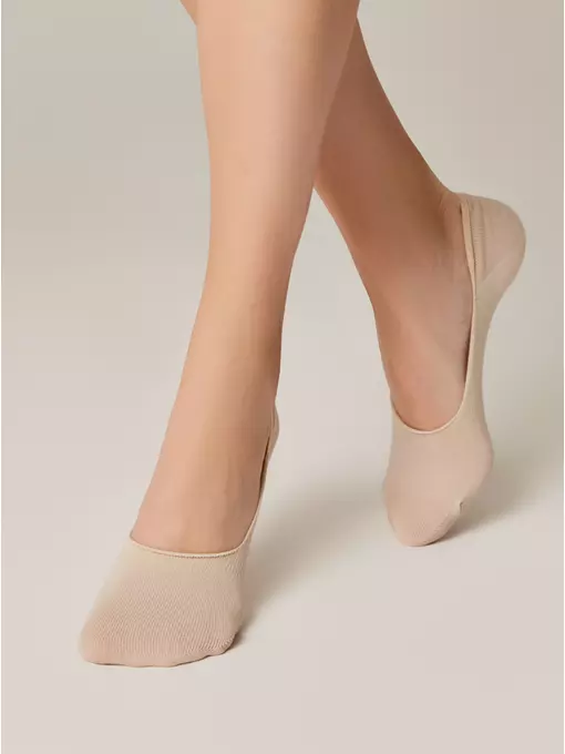 Подследники женские хлопковые classic 000 бежевый, 16С-12СП, 36-38 (23-25), CONTE ELEGANT,  - 2