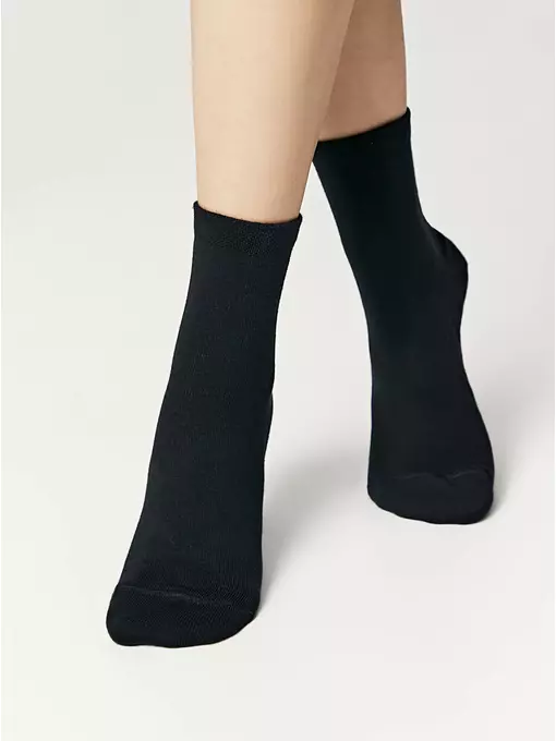 Носки женские хлопковые active 599 черный, 24С-11СП, 39-41 (25-27), CONTE ELEGANT,  - 3