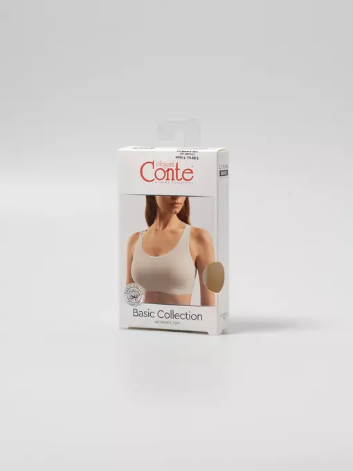 Топ женский basic collection lt 5018 black, 23С-2967ТСП, 170-96/L, CONTE ELEGANT,  - 3