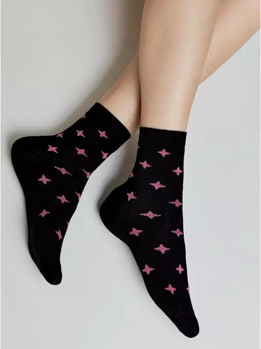 Носки женские esli basic 591 черный, 21С-78СПЕ, 36-39 (23-25), ESLI,  - 3