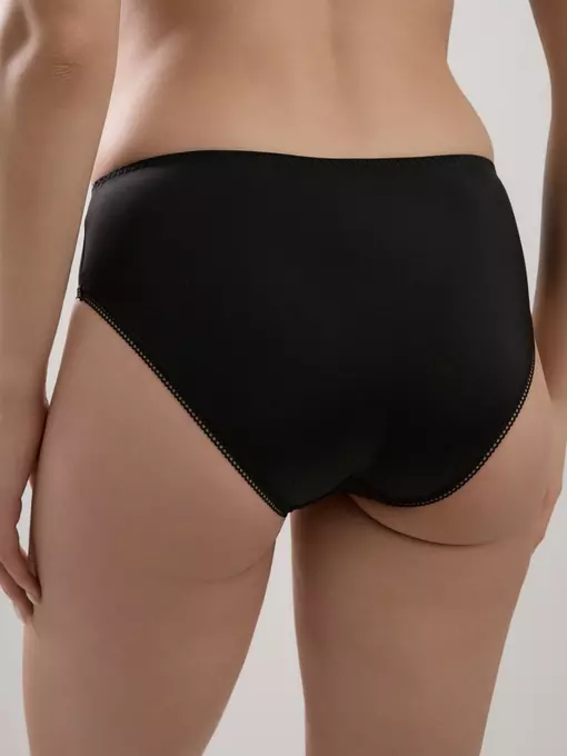 Трусы женские "слип" со средней линией талии nuance rp3175 черный, 23С-0049КСП, 114/3XL, CONTE ELEGANT,  - 3