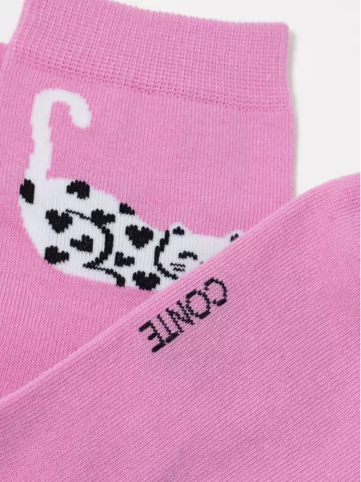 Носки женские хлопковые happy 608 мальва, 18С-227СП, 36-39 (23-25), CONTE ELEGANT,  - 8