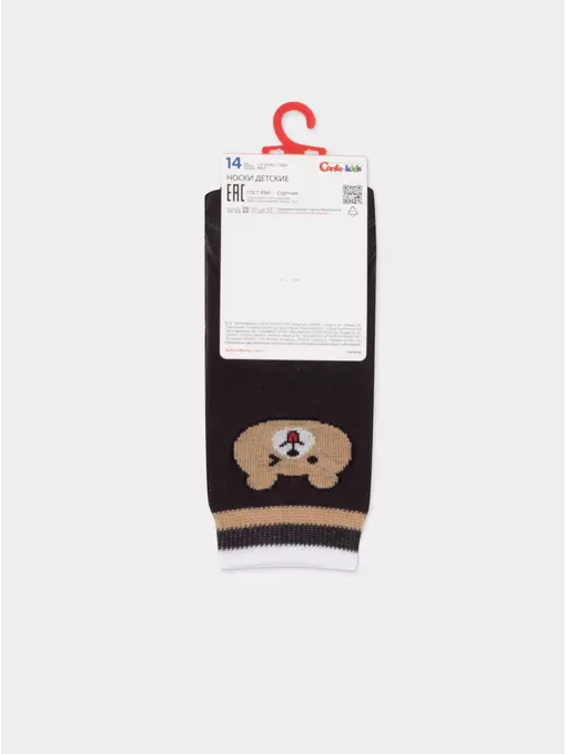 Носки детские tip-top conte-kids 984 темно-коричневый, 5С-11СП, 12, CONTE-KIDS,  - 7