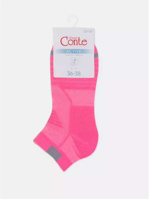 Носки женские (махровая стопа) active 598 розовый, 24С-10СП, 36-39 (23-25), CONTE ELEGANT,  - 5