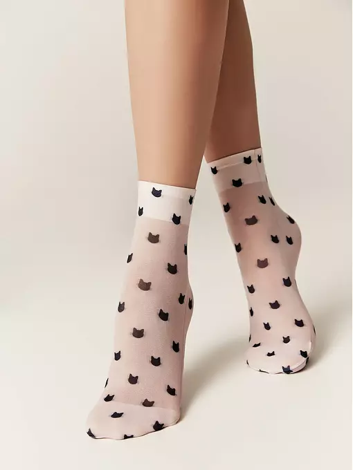 Носки женские fantasy 40 den 263 mix, 18С-76СП, 36-39 (23-25), CONTE ELEGANT,  - 3