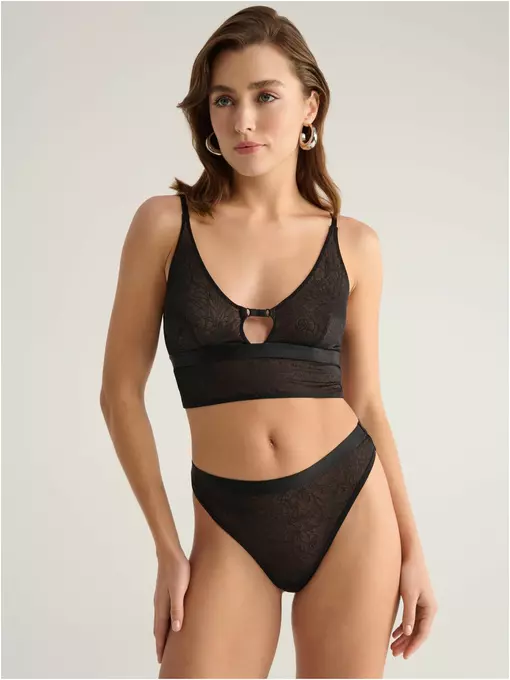 Бюстье женское conte floral tattoo lbe 2871 black, 23С-2908ТСП, 170-96/L, CONTE ELEGANT,  - 2