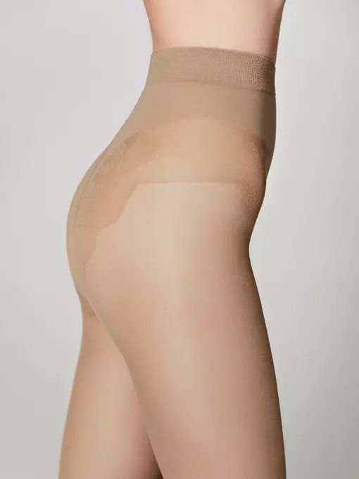 Колготки женские с ажурными трусиками levante brasil 20 daino, L0168K, 3, LEVANTE,  - 3