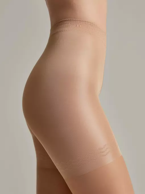 Женские колготки с утягивающими шортиками conte control 40 natural, 8С-76СП, 3, CONTE ELEGANT,  - 3
