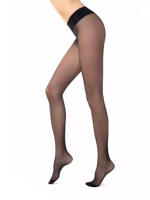 Колготки женские esli viva 20 nero (с заниженной талией), 8С-29СПЕ, 3, ESLI,  - 4