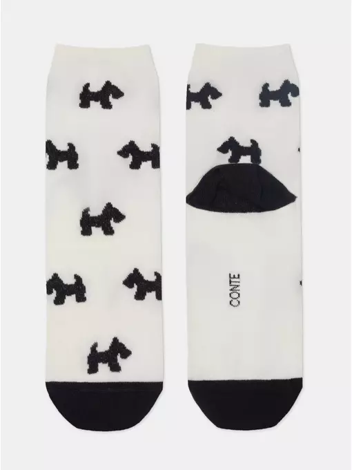 Носки женские conte classic 587 молочный, 7С-22СП, 39-41 (25-27), CONTE ELEGANT,  - 8