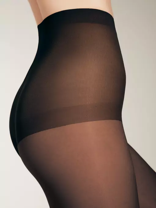 Тонкие прозрачные колготки modo 20 nero, 8С-39СПЕ, 2, ESLI,  - 3