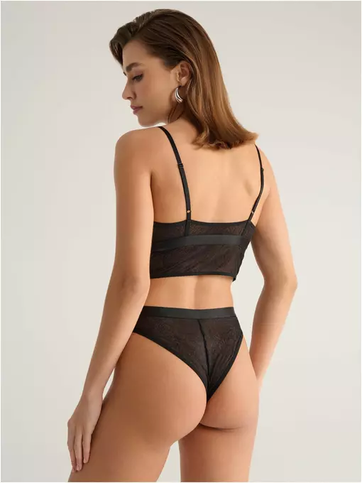 Бюстье женское conte floral tattoo lbe 2871 black, 23С-2908ТСП, 170-96/L, CONTE ELEGANT,  - 3