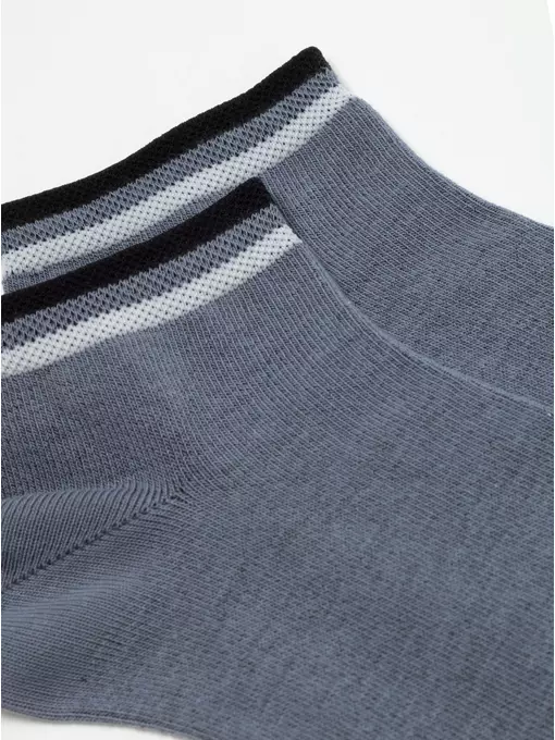 Короткие мужские носки esli basic 157 темно-серый, 20С-38СПЕ, 40-42 (25-27), ESLI,  - 2