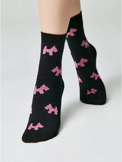 Носки женские conte classic 587 черный, 7С-22СП, 39-41 (25-27), CONTE ELEGANT,  - 3