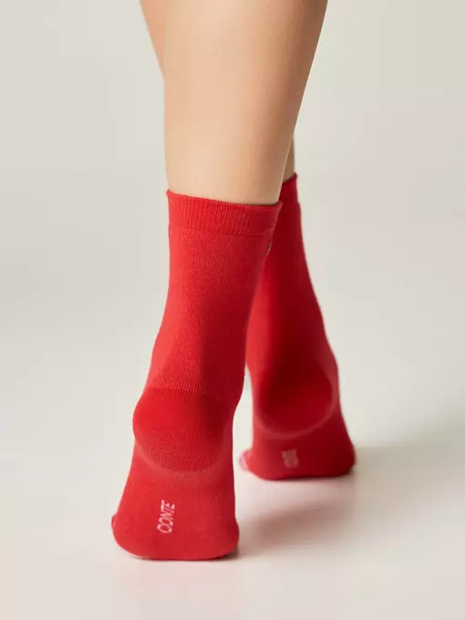 Носки женские новогодние conte new year 629 красный, 20С-34СП, 36-39 (23-25), CONTE ELEGANT,  - 2