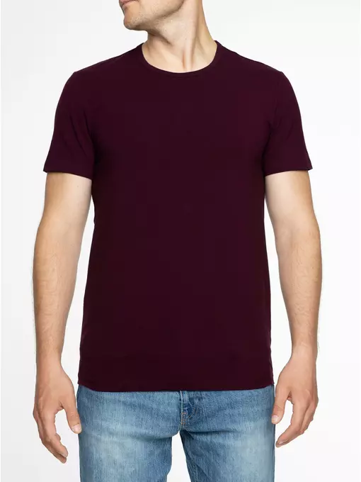 Футболка мужская diwari basic men mf 2024 dark bordo, 20С-1087ТСП, 170,176-108/XXL, DIWARI,  - 1