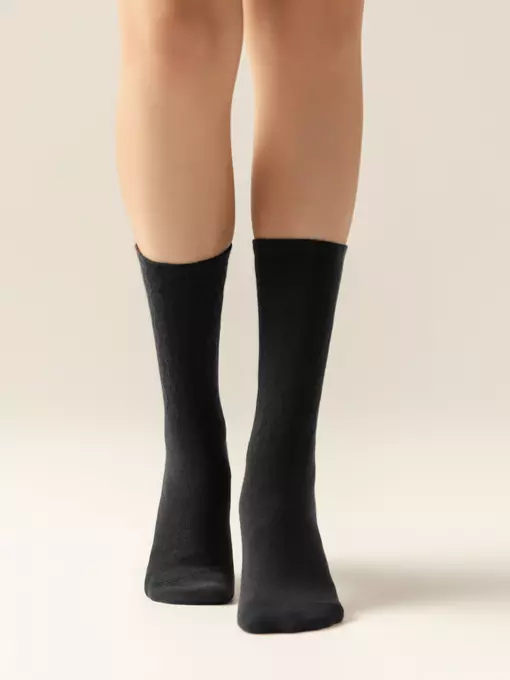 Носки хлопковые (удлиненные) active 620 черный, 24С-73СП, 39-41 (25-27), CONTE ELEGANT,  - 3