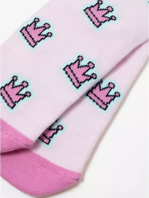 Теплые носки для девочек с махровой стопой sof-tiki 763 светло-розовый, 24С-69СП, 16, CONTE-KIDS,  - 5