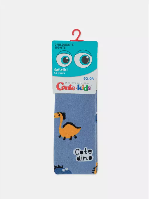 Колготки детские conte-kids sof-tiki (махровые внутри) 656 джинс, 7С-38СП, 104-110 (16), CONTE-KIDS,  - 7