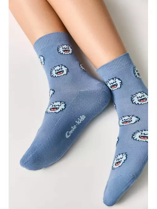 Носки детские с махровой стопой sof-tiki 767 джинс, 24С-69СП, 18, CONTE-KIDS,  - 2