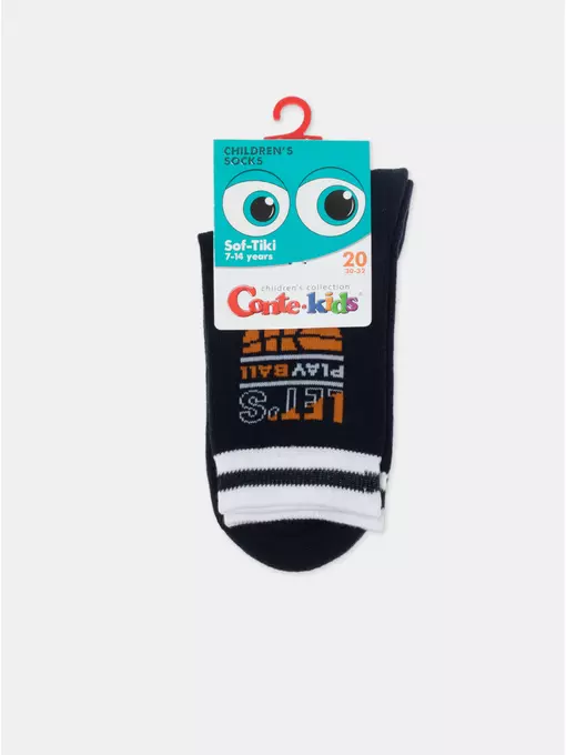 Теплые носки для мальчика с махровой стопой conte-kids 756 темно-синий, 24С-69СП, 20, CONTE-KIDS,  - 7