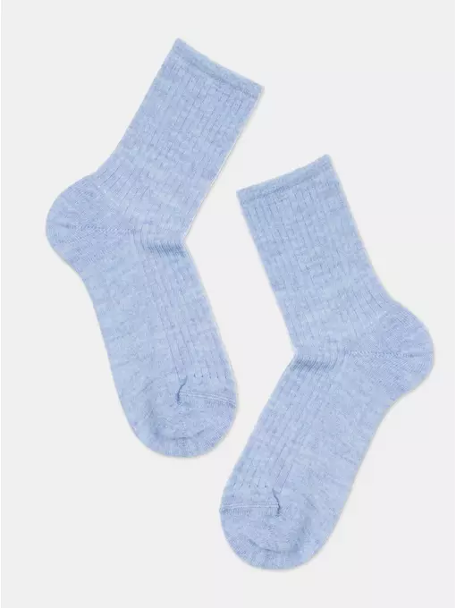 Носки женские (удлиненные) esli 625 голубой, 24С-96СПЕ, 36-39 (23-25), ESLI,  - 4