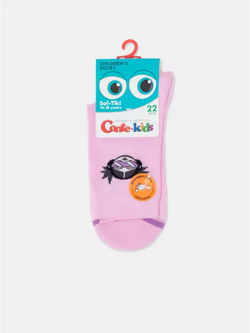 Носки детские (махровая стопа) conte-kids 523 светло-розовый, 24С-69СП, 20, CONTE-KIDS,  - 6