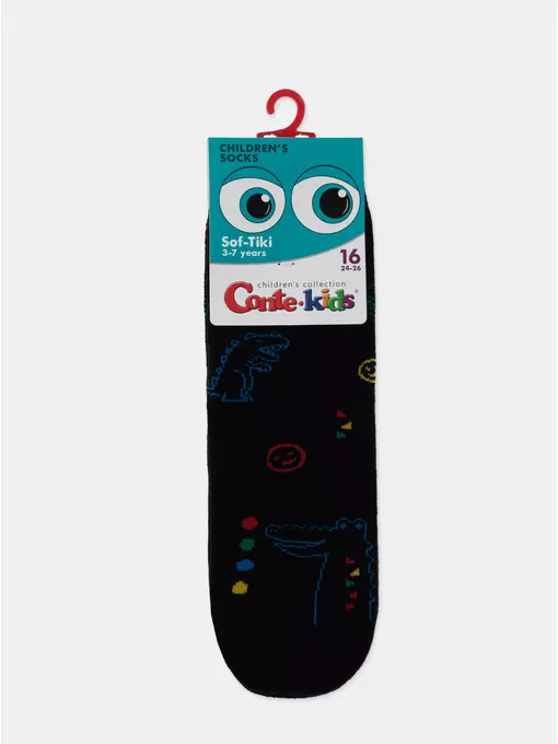Носки детские махровые conte-kids sof-tiki 765 черный, 21С-13СП, 18, CONTE-KIDS,  - 4