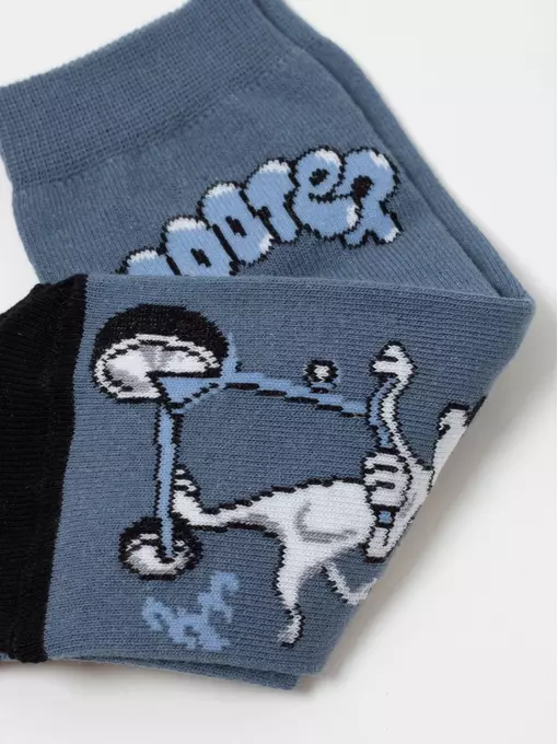 Носки детские с рисунками tip-top 986 джинс, 5С-11СП, 16, CONTE-KIDS,  - 5