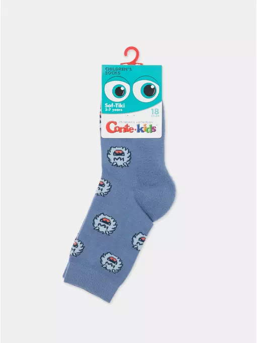 Носки детские с махровой стопой sof-tiki 767 джинс, 24С-69СП, 18, CONTE-KIDS,  - 6