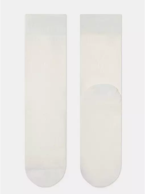 Хлопковые удлиненные носки conte active 623 молочный, 22С-27СП, 36-38 (23-25), CONTE ELEGANT,  - 4