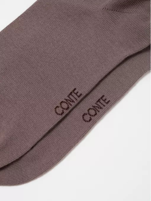 Носки женские удлиненные (без резинки) comfort 000 какао, 19С-101СП, 39-41 (25-27), CONTE ELEGANT,  - 6