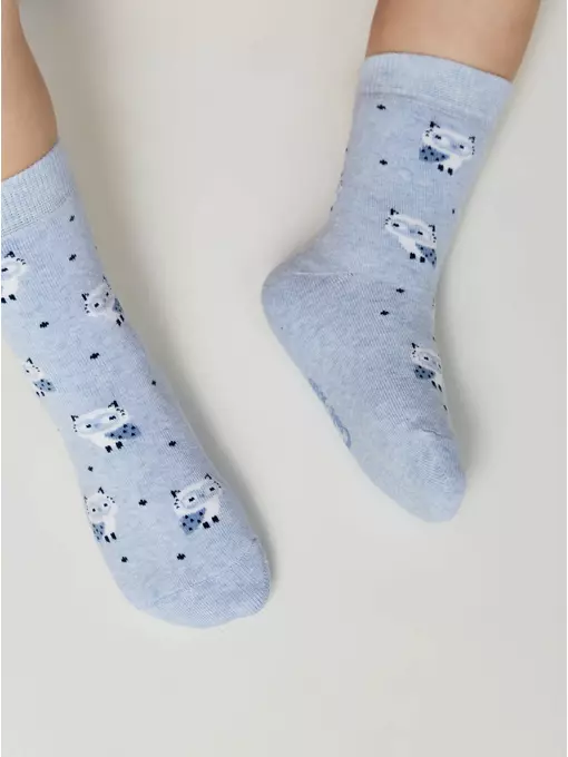 Детские махровые носки sof-tiki 758 голубой, 21С-13СП, 16, CONTE-KIDS,  - 3