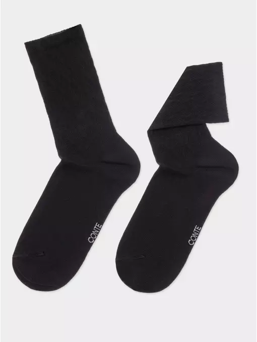 Носки хлопковые (удлиненные) active 620 черный, 24С-73СП, 39-41 (25-27), CONTE ELEGANT,  - 4