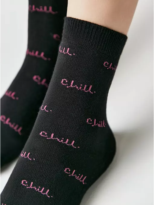 Носки женские с махровой стопой perfect 568 черный, 23С-86СПЕ, 36-39 (23-25), ESLI,  - 4