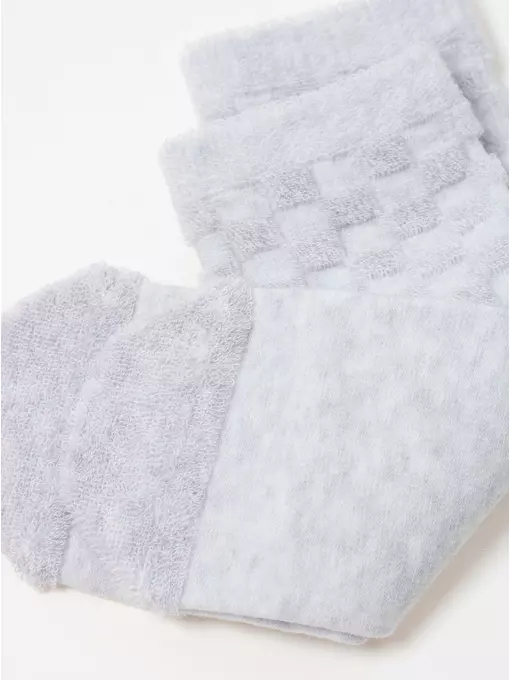 Женские махровые носки conte comfort с объемными рисунками 550 светло-серый, 23С-17СП, 38-39 (25), CONTE ELEGANT,  - 7