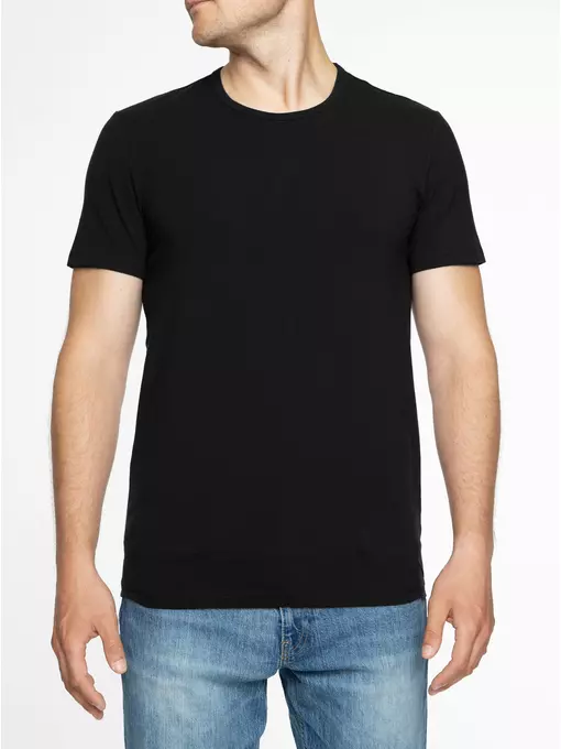 Футболка мужская diwari basic men mf 2024 black, 20С-1087ТСП, 170,176-108/XXL, DIWARI,  - 1