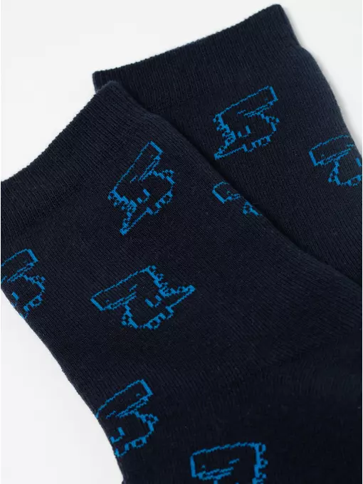 Носки детские махровые conte-kids sof-tiki 766 темно-синий, 21С-13СП, 22, CONTE-KIDS,  - 6