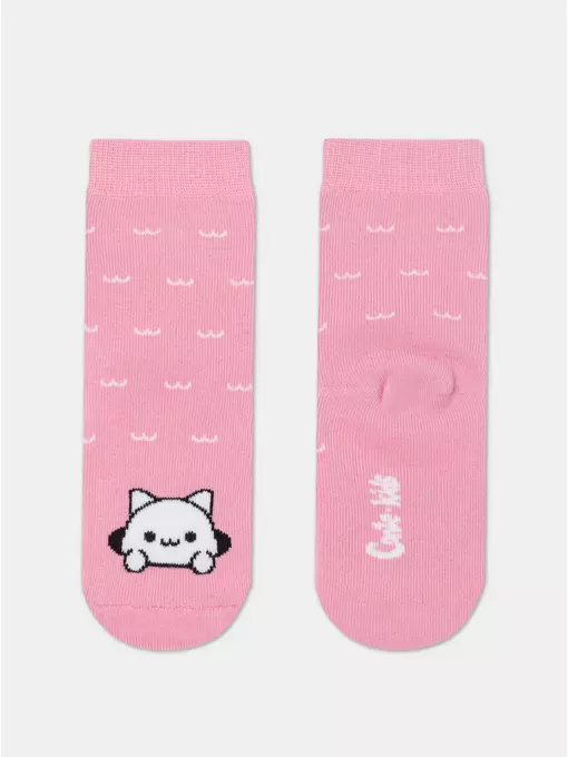 Махровые носки для малышей sof-tiki 525 светло-розовый, 7С-46СП, 14, CONTE-KIDS,  - 4