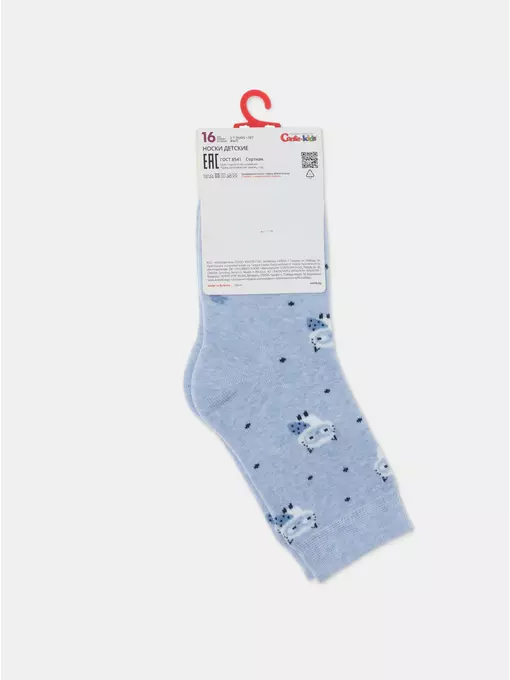 Детские махровые носки sof-tiki 758 голубой, 21С-13СП, 16, CONTE-KIDS,  - 9