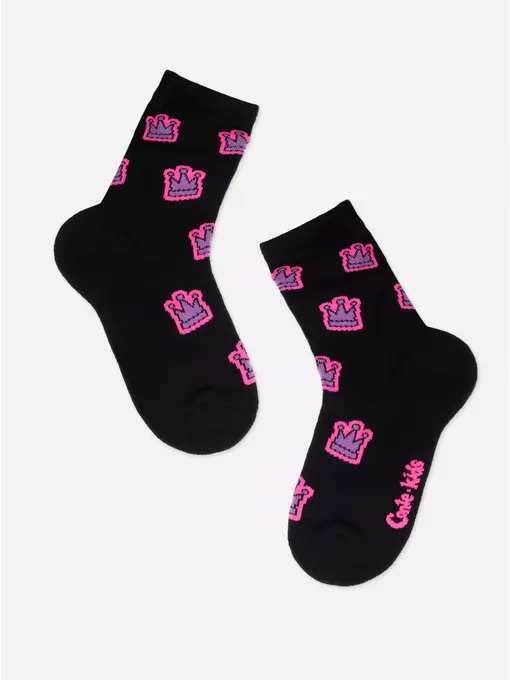 Носки детские (махровая стопа) sof-tiki 763 черный, 24С-69СП, 16, CONTE-KIDS,  - 4