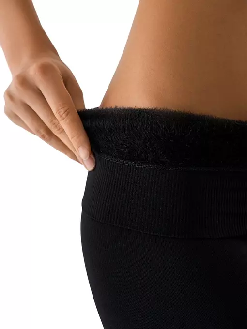 Супер теплые колготки minimi на «меху» artica 480 (ворс) nero, ARTICA 480 (ворс), 4 (L/XL), MINIMI,  - 3