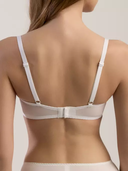 Бюстгальтер "балконет" с мягкой чашкой на косточках autograph rb6168 белый, 23С-0042КСП, 80B, CONTE ELEGANT,  - 2