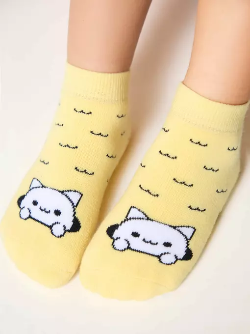 Махровые носки для малышей sof-tiki 525 желтый, 7С-46СП, 14, CONTE-KIDS,  - 2