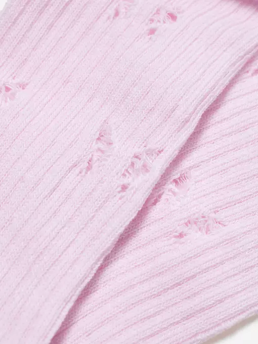 Ажурные носки без резинки classic 628 светло-розовый, 24С-99СП, 36-38 (23-25), CONTE ELEGANT,  - 7