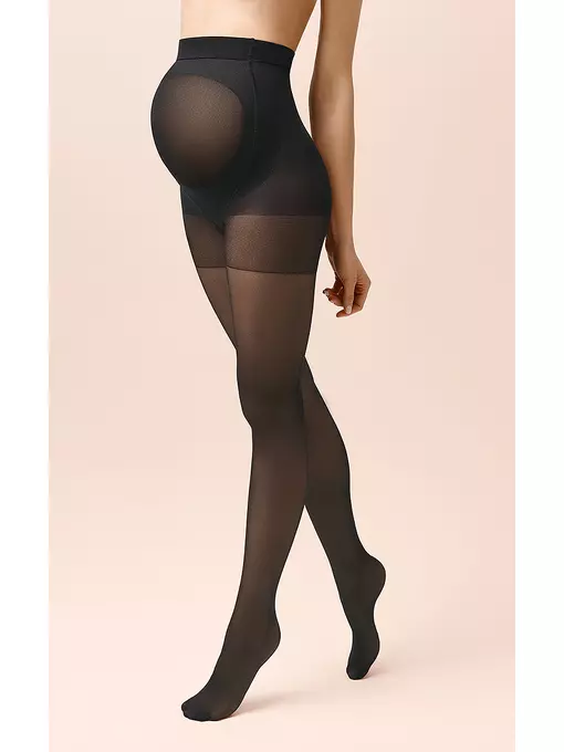 Колготки для беременных миними donna 20 ден nero, DONNA 20 (для беременных), 2, MINIMI,  - 2