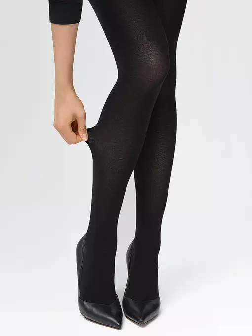 Женские колготки minimi cotone 70 den nero, COTONE 70, 2, MINIMI,  - 7